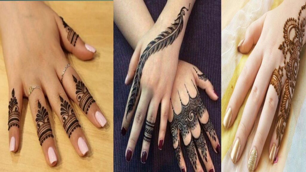 mehndi design simple
