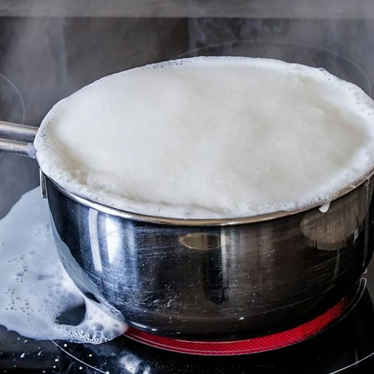 These changes occur in the nutrition level of boiled milk