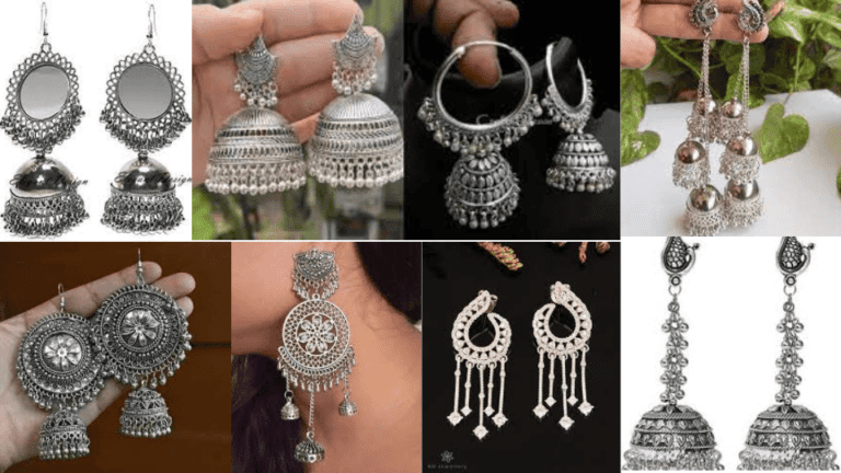 Latest Silver Earrings Designs