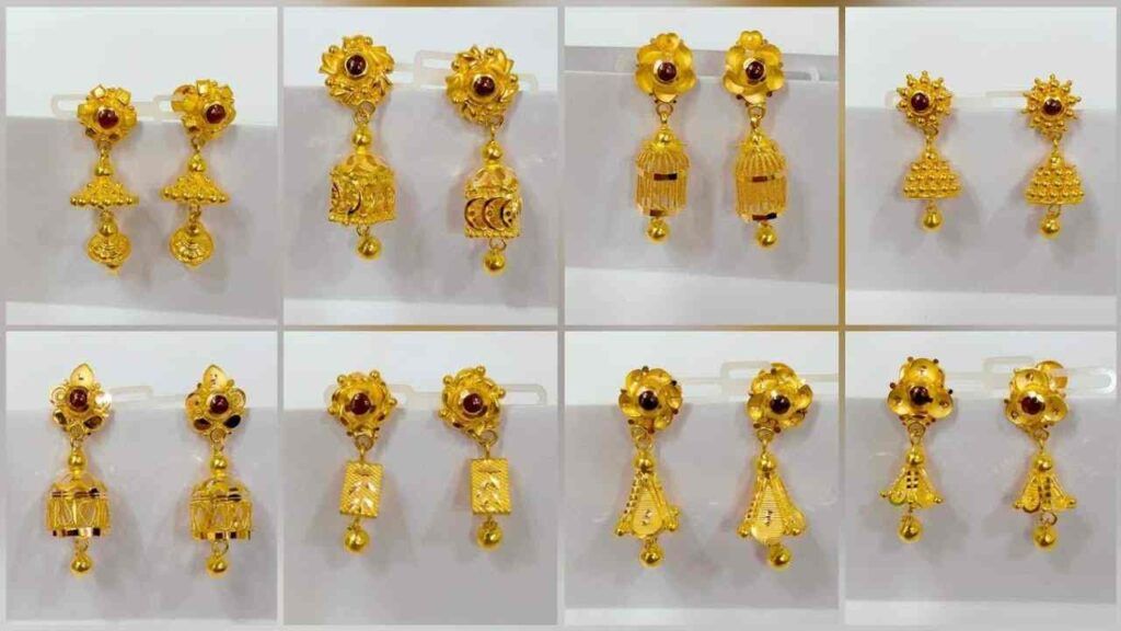 Chhota Gold Jhumka Design