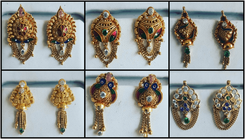 gold tops design for ladies