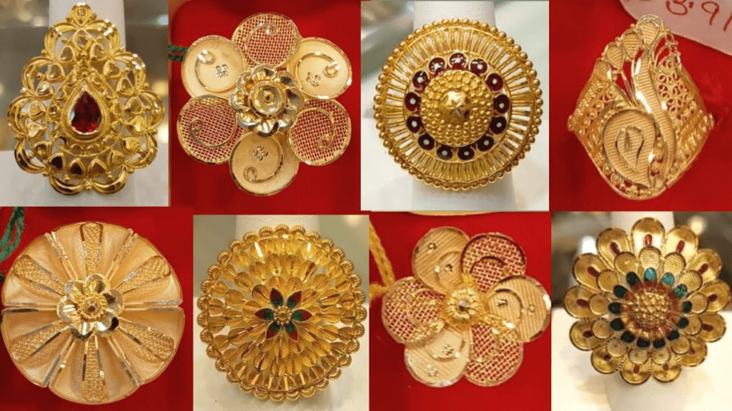gold ring design big size