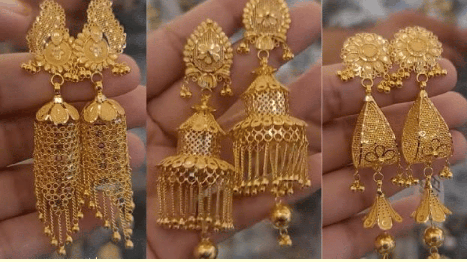 Gold-Jhumka