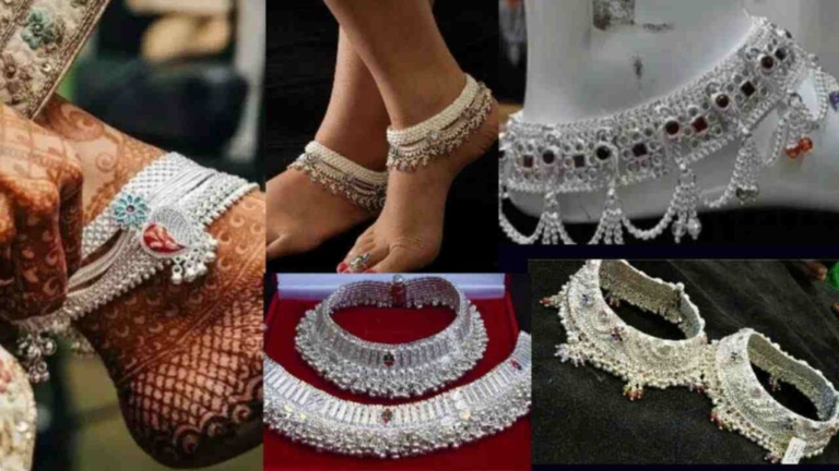Beautiful Silver Anklet Designs