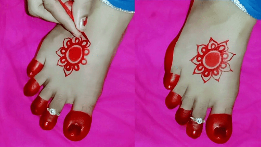 आलता के डिजाइन