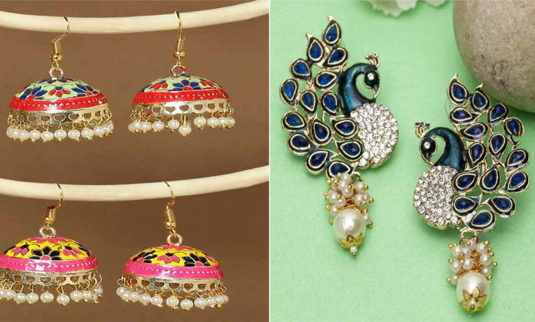 Meenakari Earring 