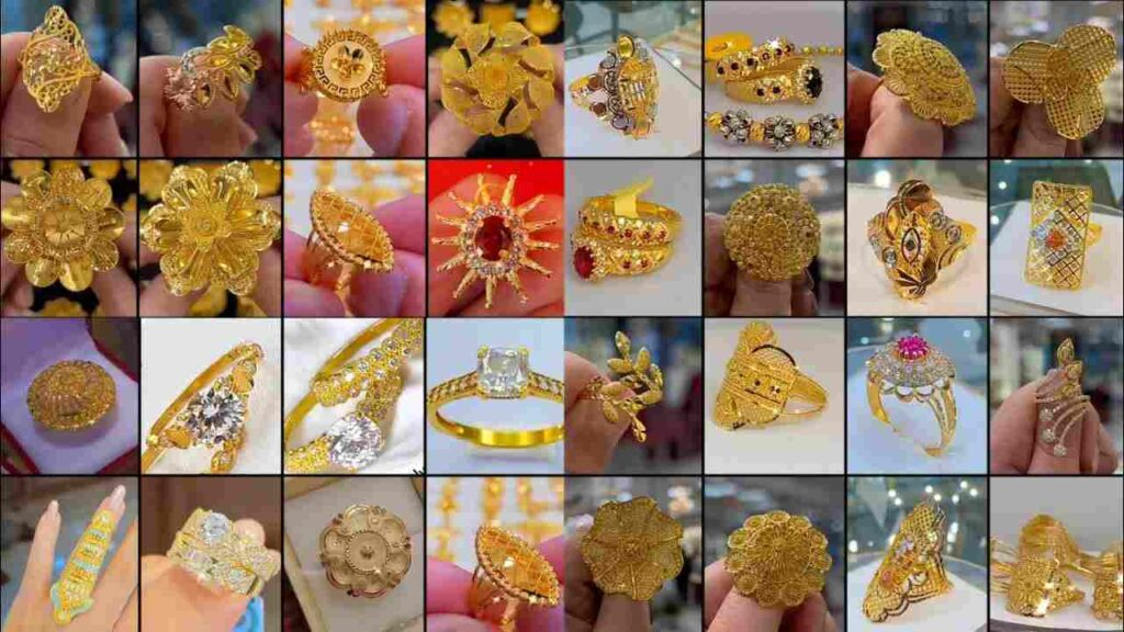 Simple Gold Ring Design 2023