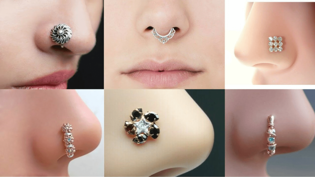 New Model Nose Pin Design 2023 : दिखना है एक्ट्रेस जैसी खूबसूरत तो ट्राई करें नई मॉडल नोज पिन डिजाइन कलेक्शन 4 Nose Pin
