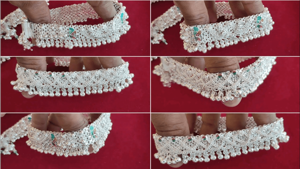 chandi ki payal design with price