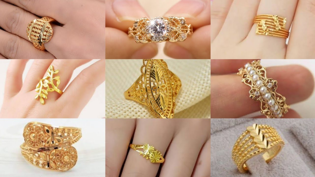 gold ring design 2020 female