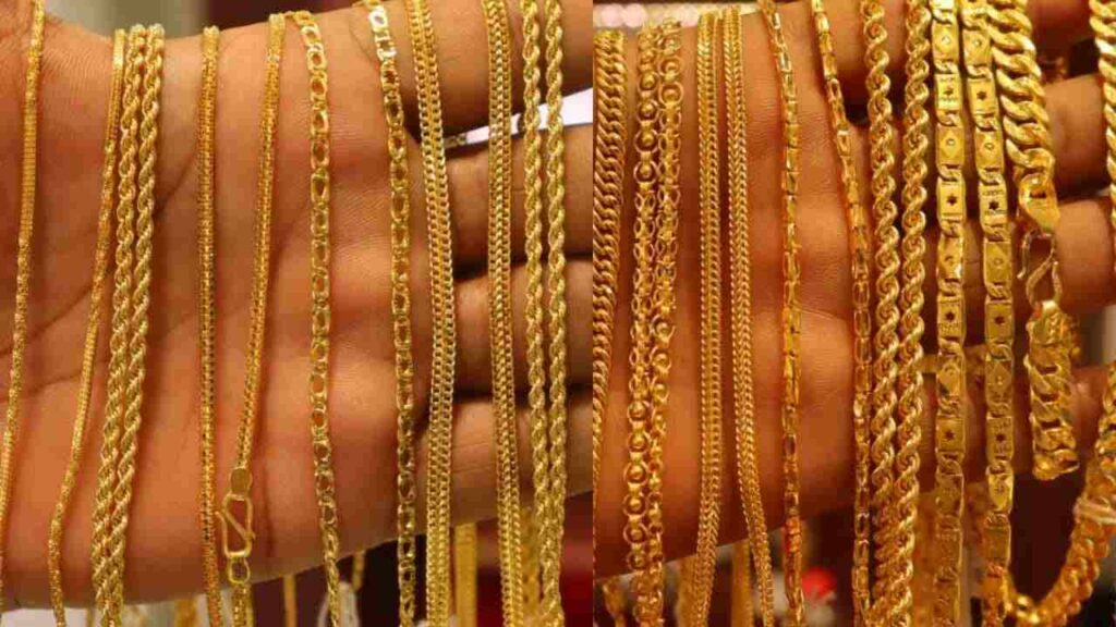 gold chain design