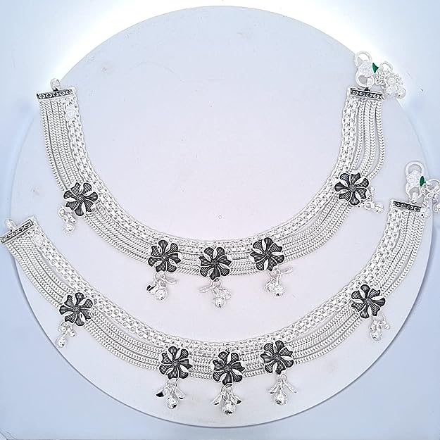 latest payal design silver