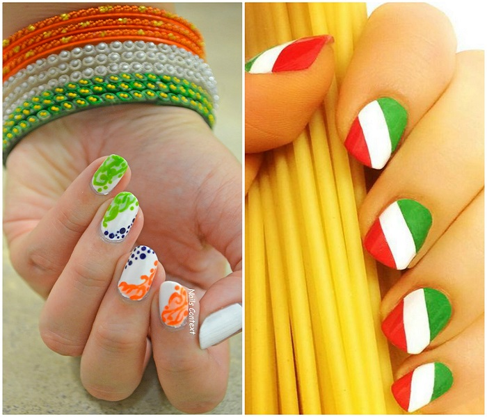 independence day nail art designs