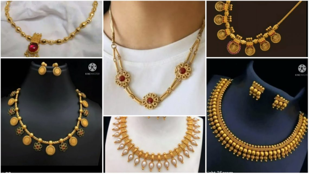 Gold Necklace Designs