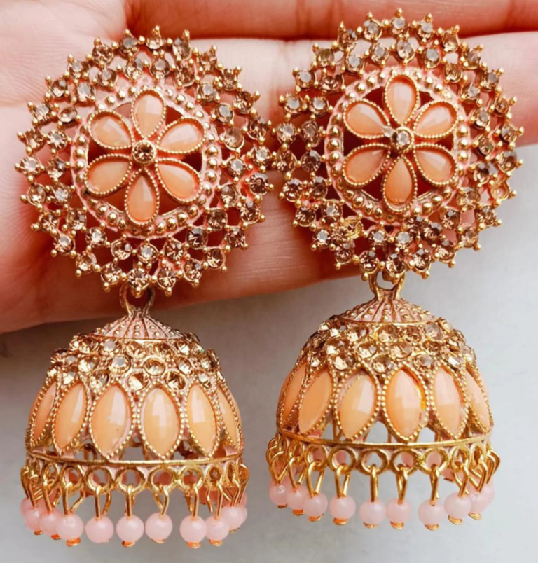 latest gold small jhumka designs