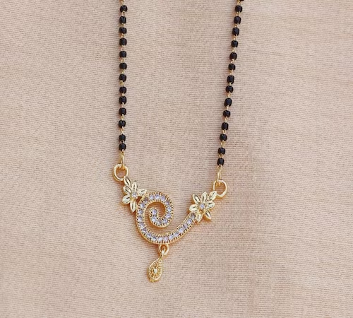 mangalsutra designs in gold with weight and price