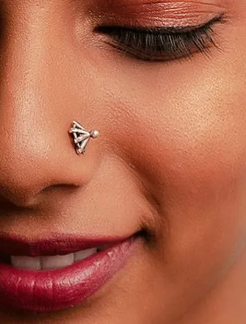 nose pin designs in gold
