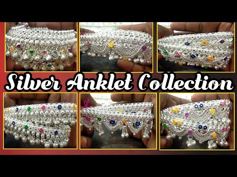 silver payal design for baby girl with price