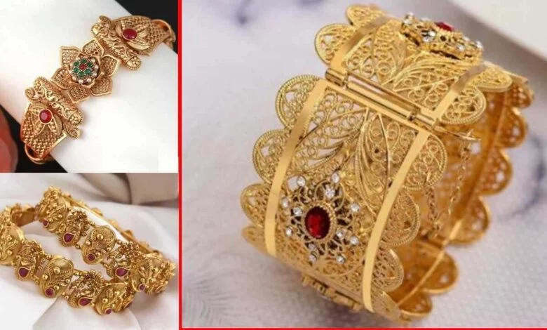 gold bangle design