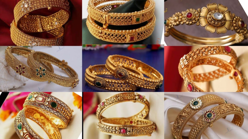 daily wear gold bangle design catalogue