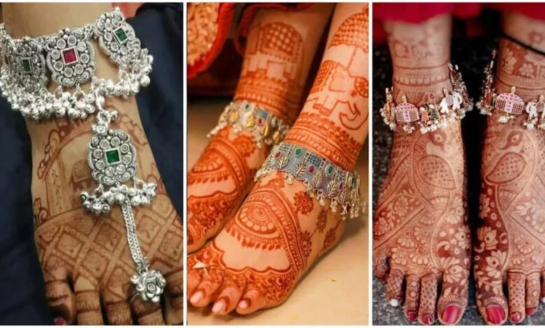 dulhan payal designs in silver with price