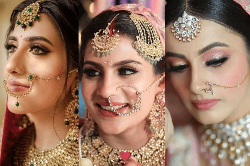 latest bridal nath designs