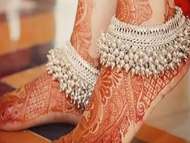 latest payal design in silver with price