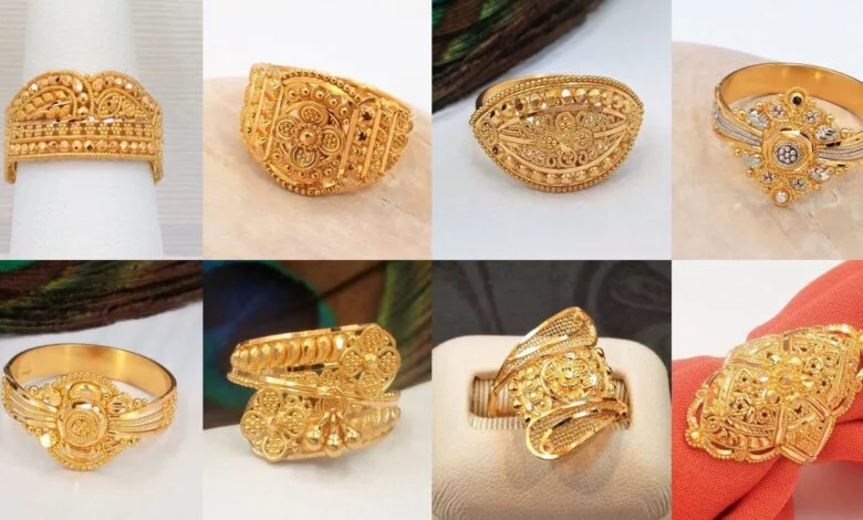 diamond gold ring
