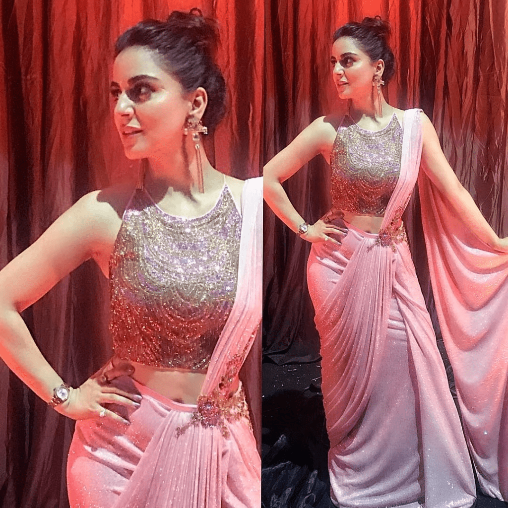 saree looks for party