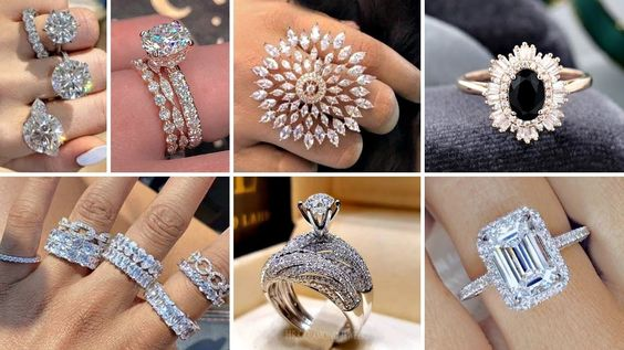 latest gold ring design for female