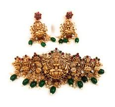 antique temple jewellery set for marriage