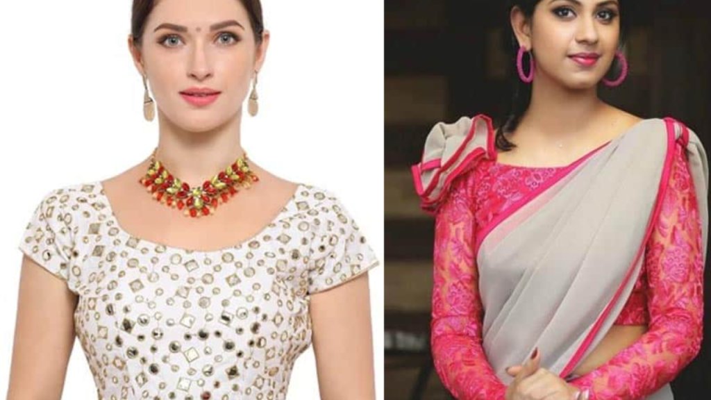 stylish blouse designs for saree