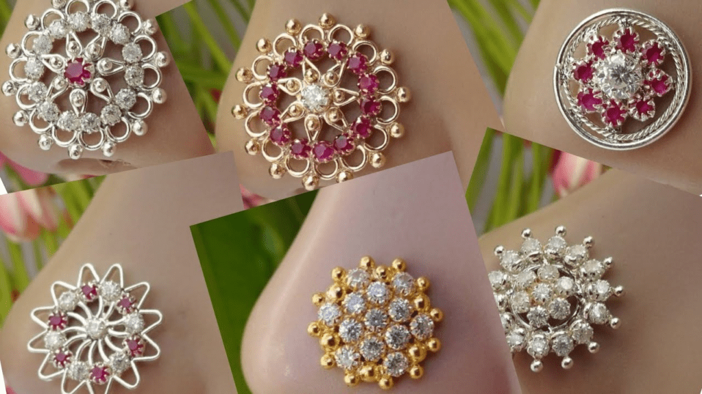 Nath Designs: नाक के बाली के खास डिजाइन