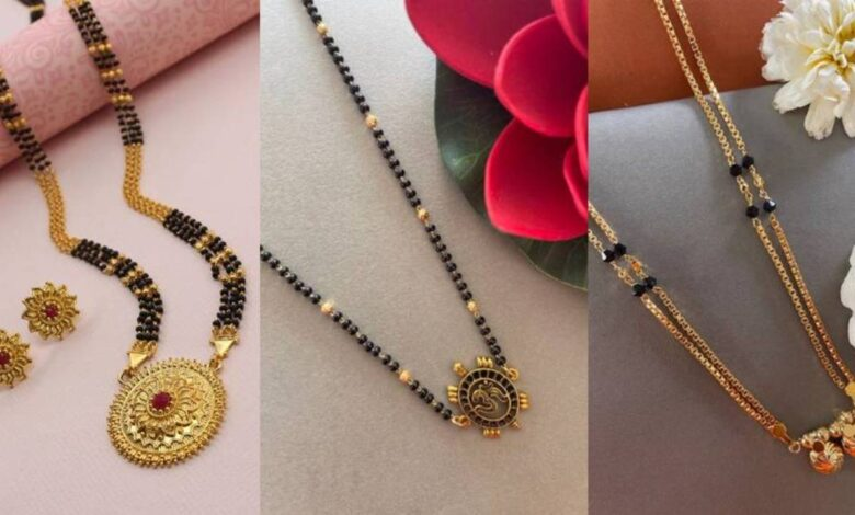 trendy mangalsutra designs in gold