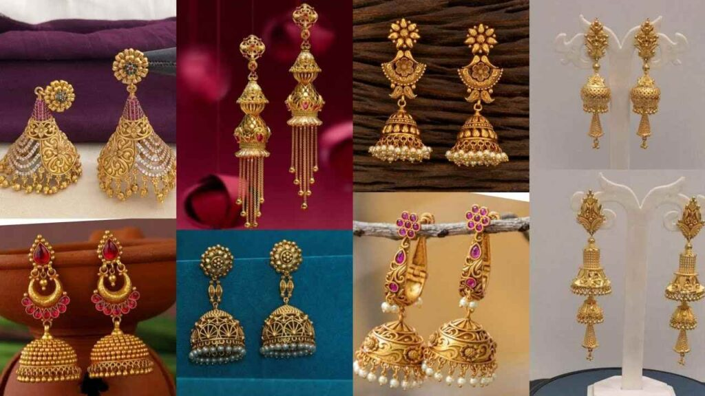 New Gold Jhumka Design 2023