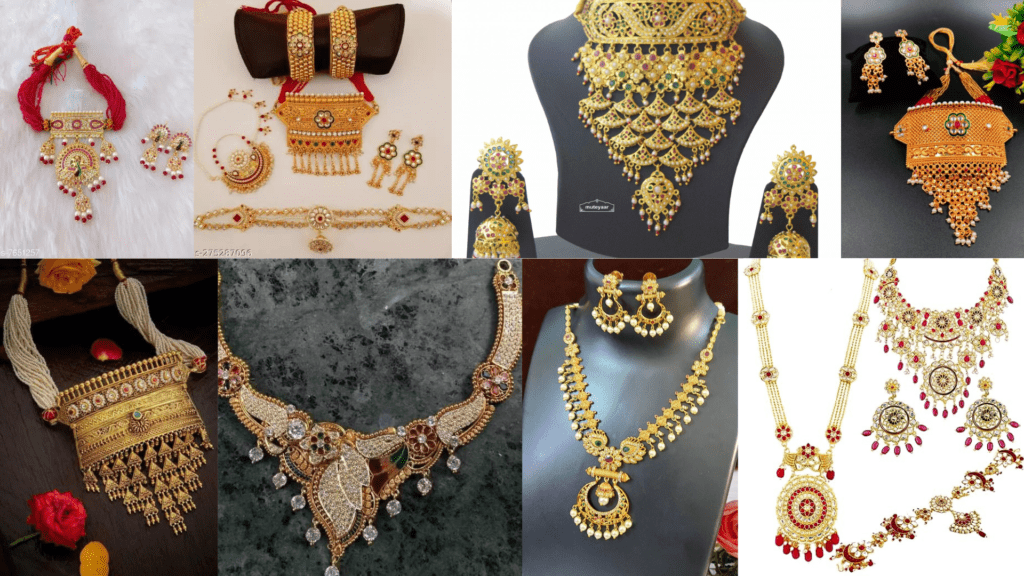 Rajasthani necklace design with price