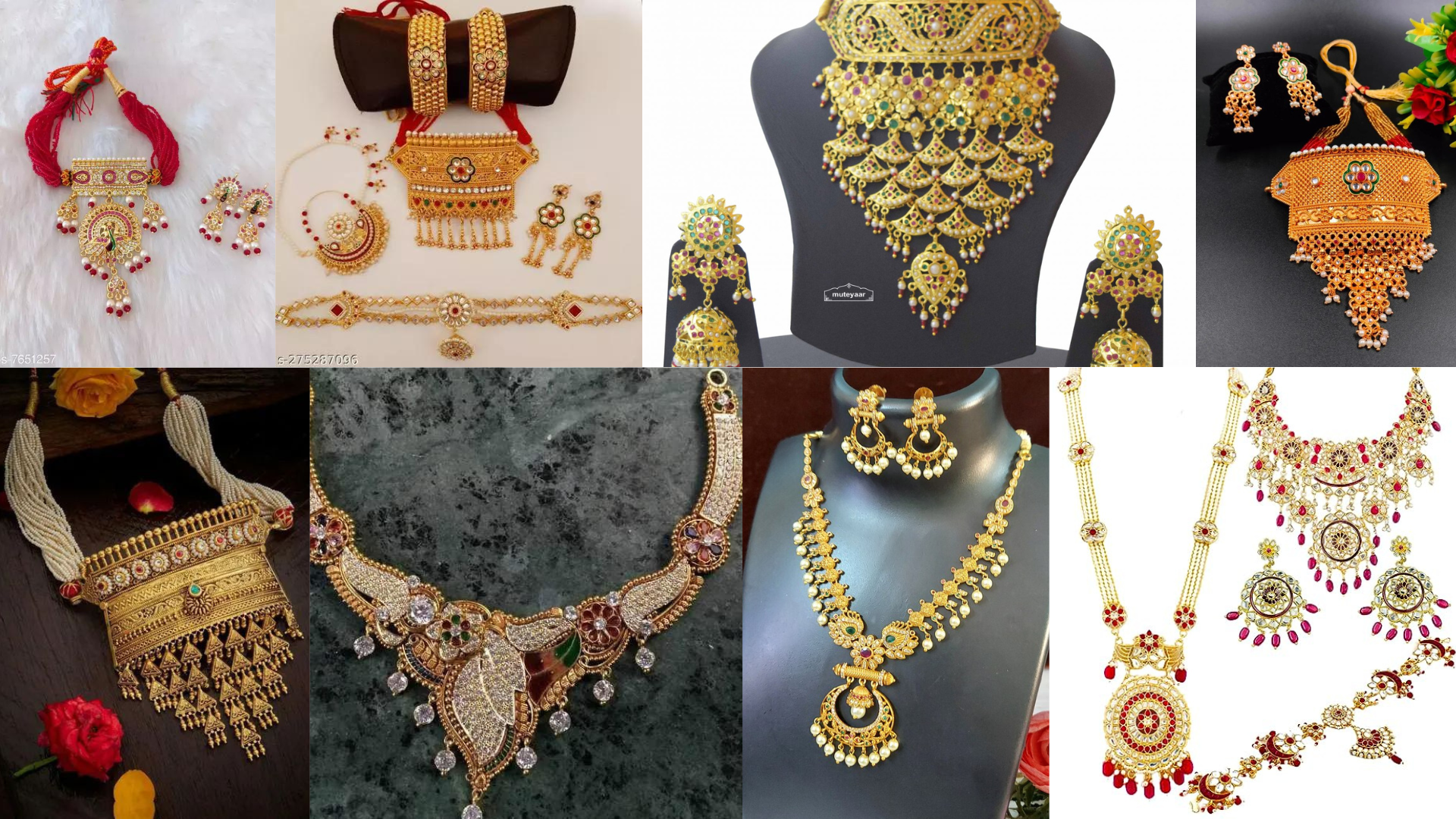 Rajasthani necklace design with price