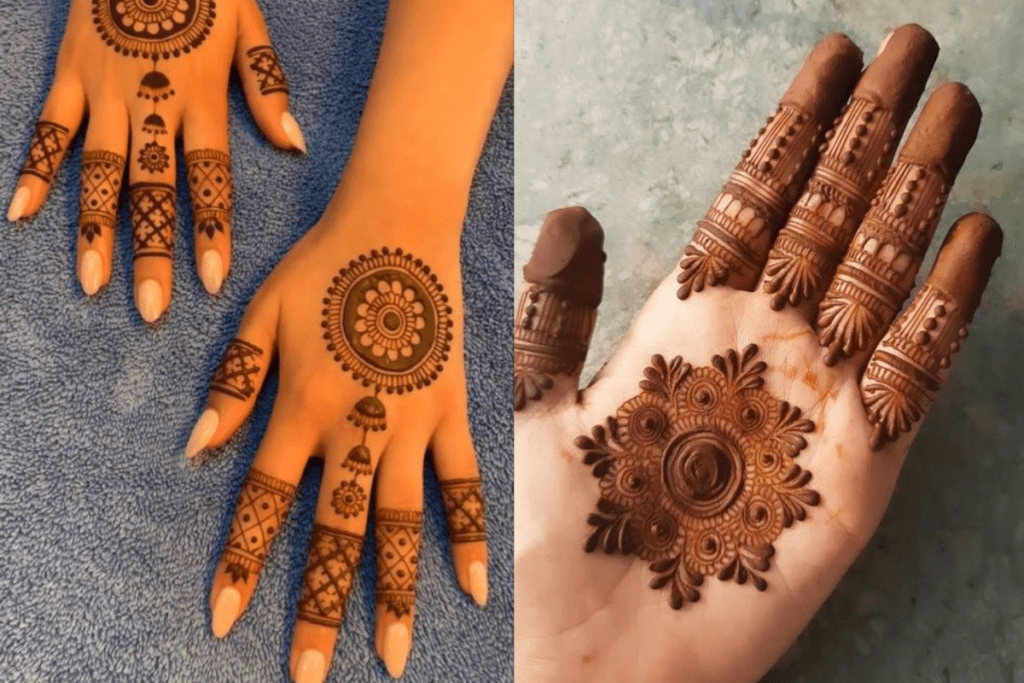 Best and simple Mehndi design