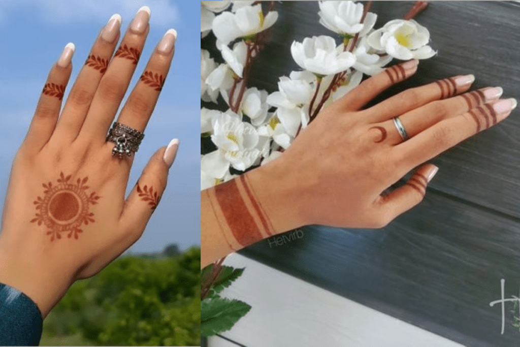 Best and simple Mehndi design