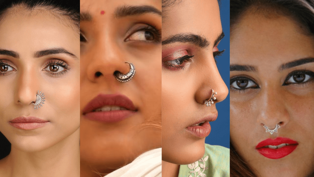 Tribal Nose Ring designs