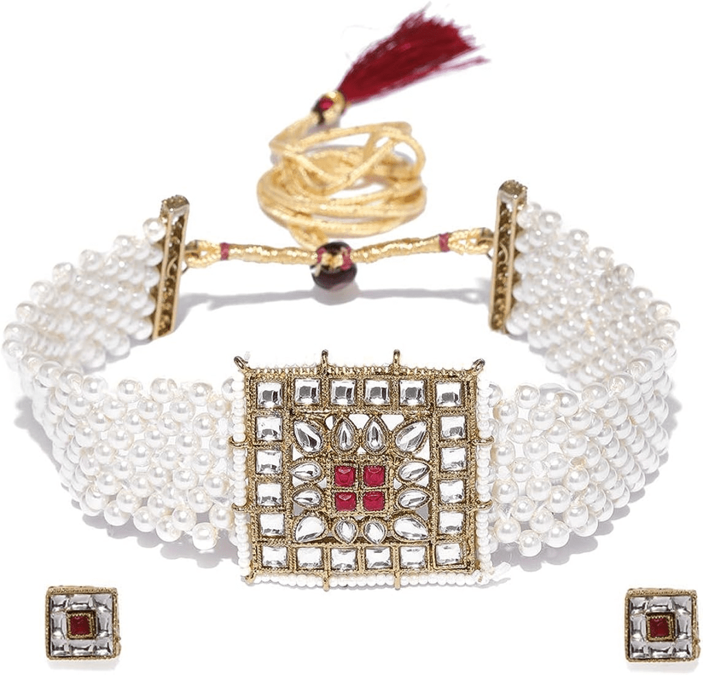 pearl necklace designs in grt