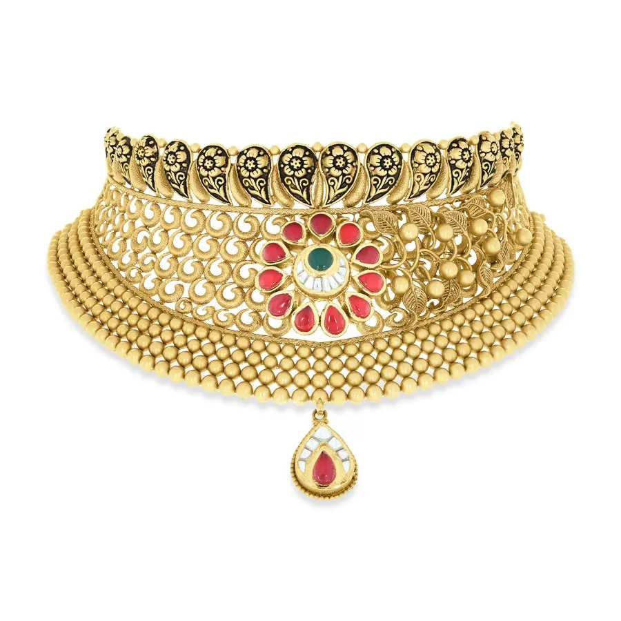 Rajasthani necklace design with price