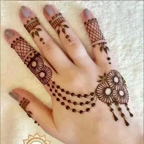 छोटे बच्चो के हाथ की मेहँदी डिजाइन