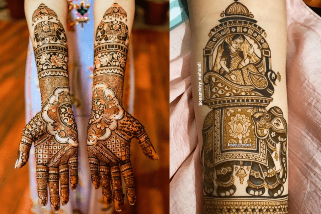 राजस्थानी मेहंदी के विशेषता और डिज़ाइन्स (Specialty and Designs of Rajasthani Mehndi)