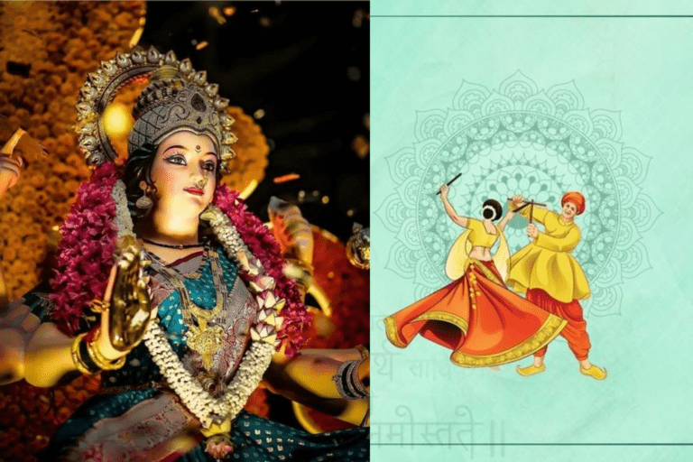 नवरात्रि फैशन में रंगों का महत्व