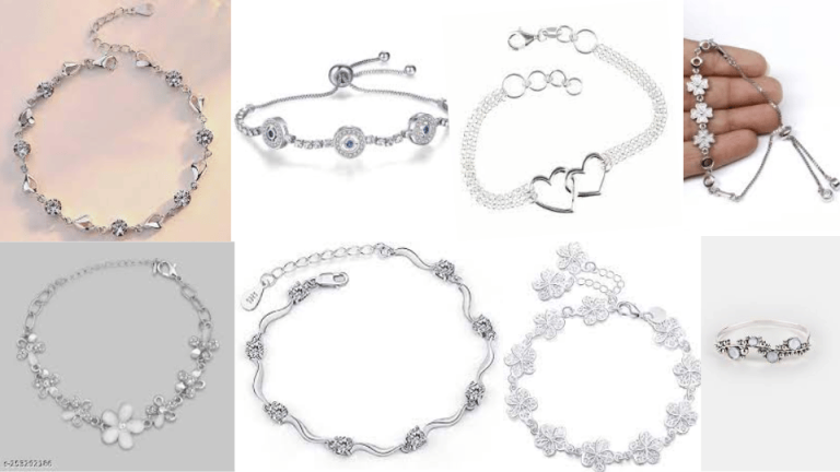 Silver Bracelet Design 2023 : प्रतिदिन पहनने के लिए बेस्ट है यह ट्रेडिशनल चांदी की कंगन डिजाइन