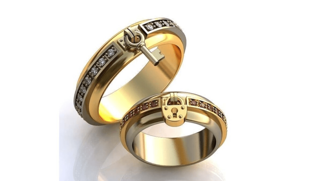 couple ring design for engagement