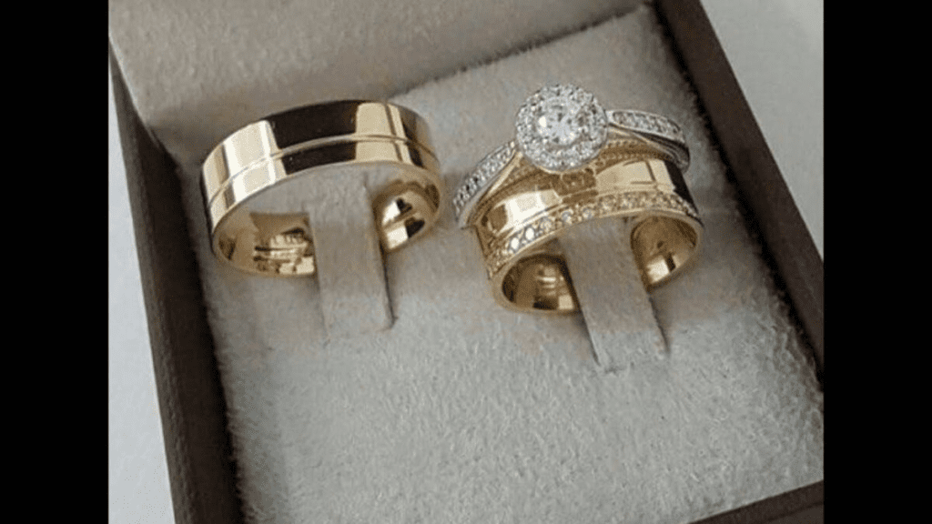 couple ring design diamond
