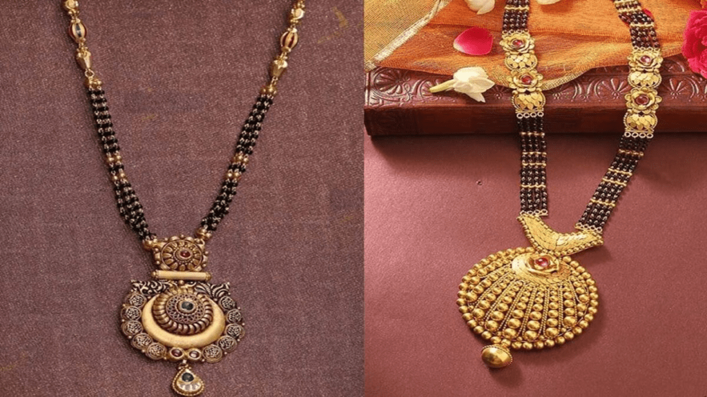 trendy gold mangalsutra designs