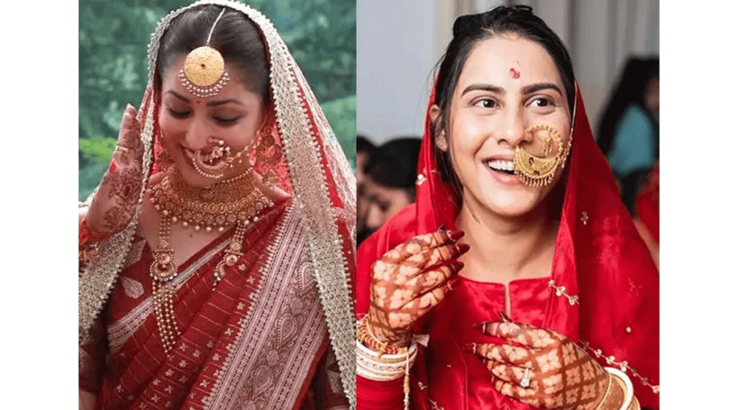 nose ring design gold images